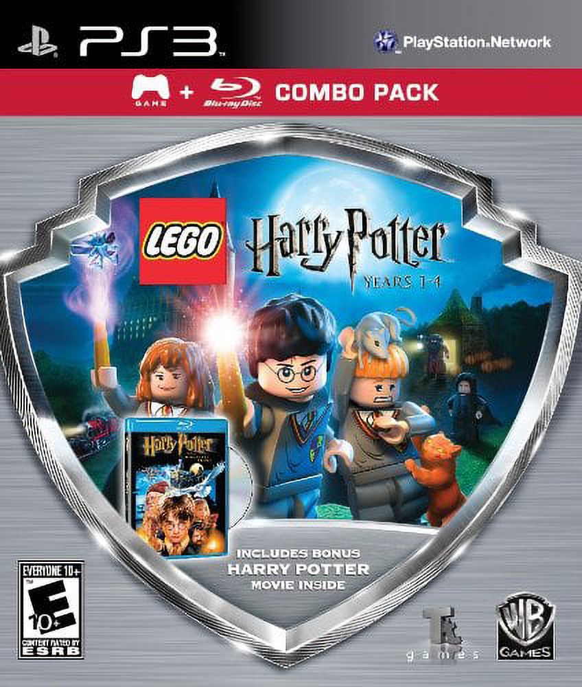 Eidos Lego Harry Potter:1-4 Game/hp Sorcerers Bluray Combo Pk 